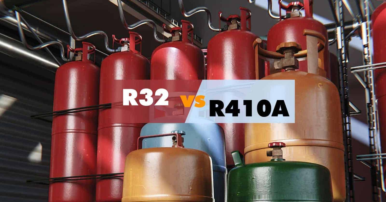 difference between R32 and R410A