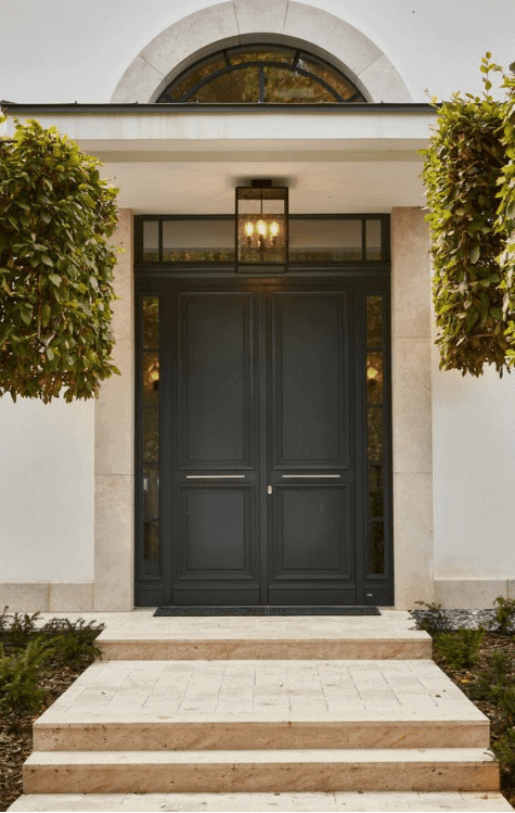 Hollywood Regency Double Door Design