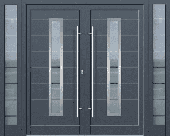 Scandinavian Double Door Design