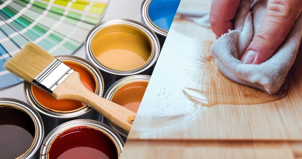 difference between paint and varnish