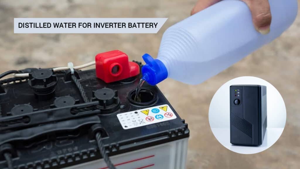 distilled water for inverter battery