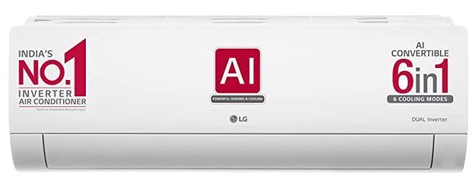 LG 1.5 Ton 3 Star AI DUAL Inverter Split AC
